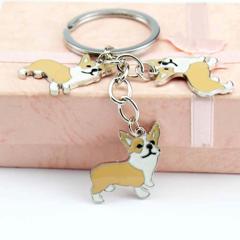 Peris Gems 02 Cute Welsh Corgi Dog Key Chains | Dog Lover Key Chains Unisex Cute Welsh Corgi Dog Key Chains | Dog Lover Key Chain Unisex SHEIN Amazon Temu