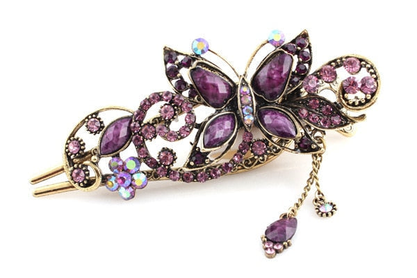 Peris Gems 03 Crystal Boho Bridal Hair Pins for Women | Butterfly Hair Clips Crystal Boho Bridal Hair Pins for Women Butterfly Hair Clips SHEIN Amazon Temu