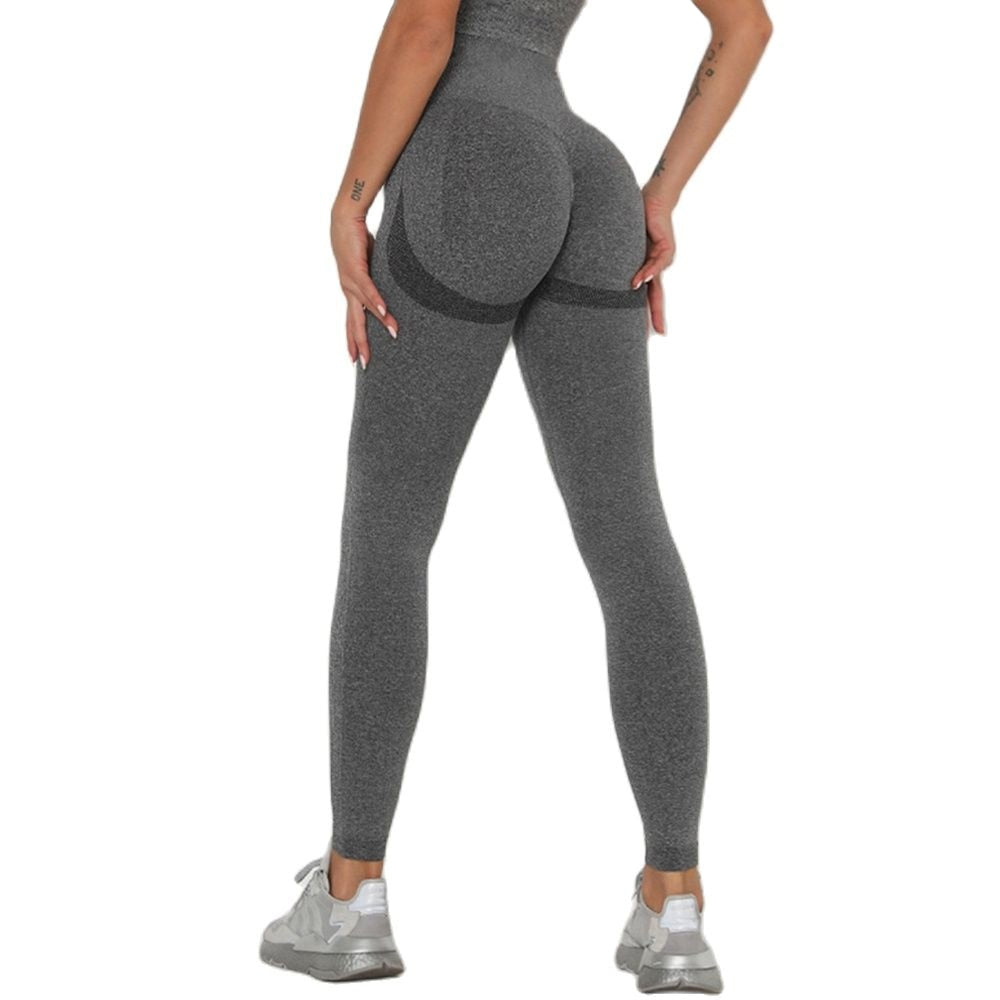 Peris Gems 03 Tights Gray / S High Waist Seamless Leggings | Push Up Sport Leggins | Women&