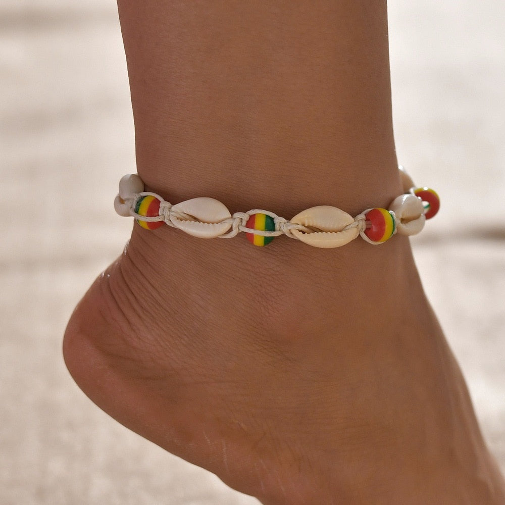 Peris Gems 06 Gold Seashell Anklets for Women | Diamond Ankle Bracelet SHEIN Amazon Temu