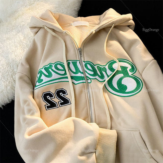 Peris Gems 1 8 / S Stitch-On Y2K Out of Sight Letters Jackets and Hoodies Unisex Stitch-On Y2K Out of Sight Letters Jacket and Hoodies Unisex SHEIN Amazon Temu
