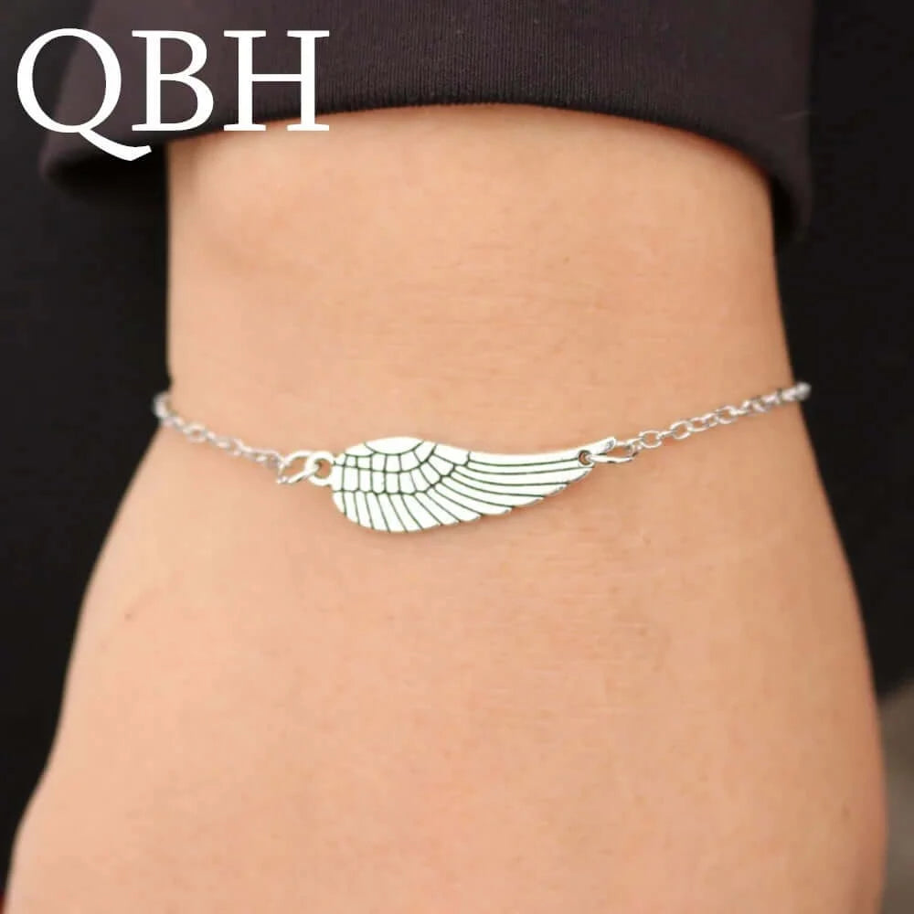 Peris Gems 1 Antique Angel Wing Bangle Bracelet for Women SHEIN Amazon Temu