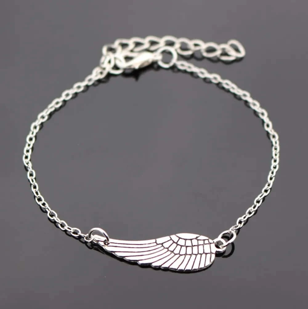Peris Gems 1 Antique Angel Wing Bangle Bracelet for Women SHEIN Amazon Temu