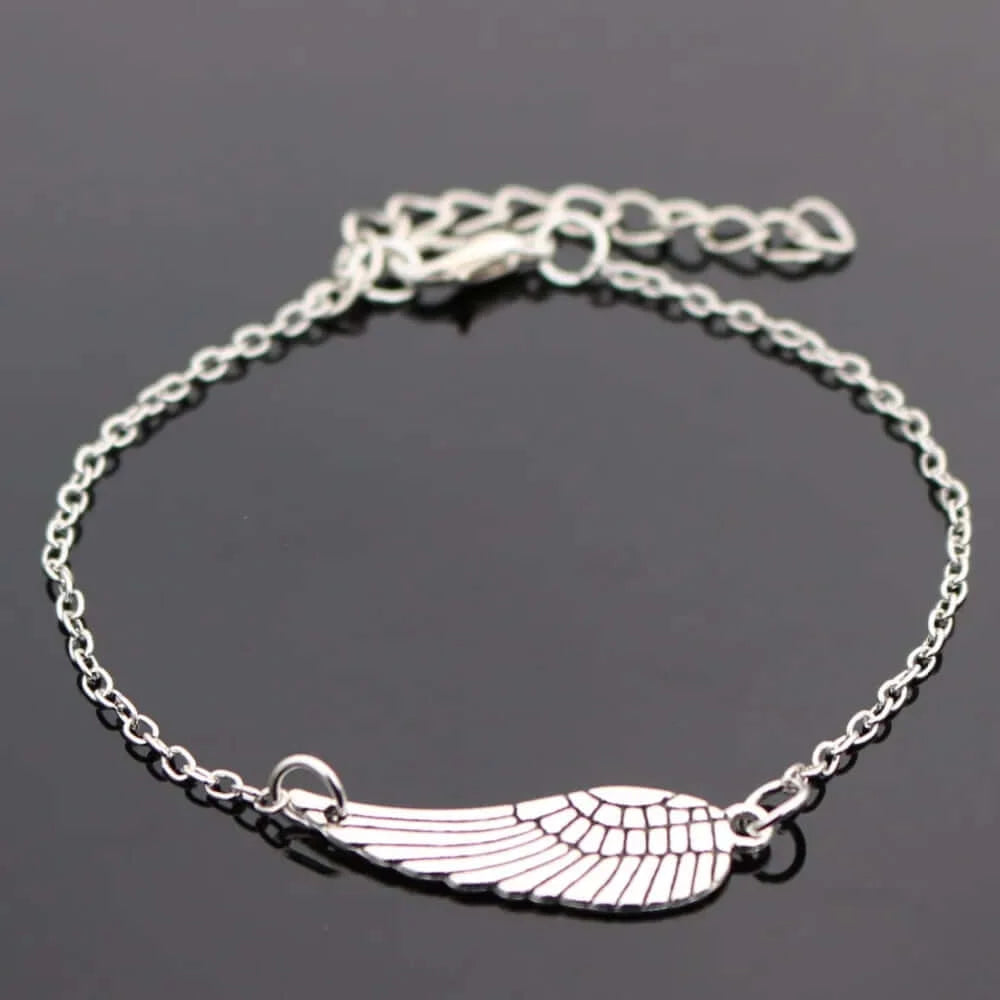 Peris Gems 1 Antique Angel Wing Bangle Bracelet for Women SHEIN Amazon Temu