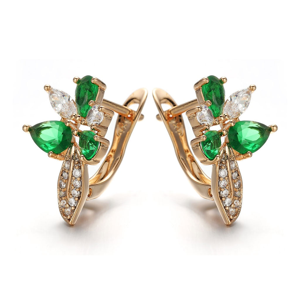Peris Gems 1 Diamond Flower Stud Earrings for Women | Gold Diamond Stud Earrings SHEIN Amazon Temu