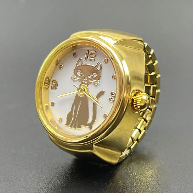 Peris Gems 1 Kiss Jewelry Women Men Creative Cat Dial Clock Rings Simple Elastic Strap Alloy Digital Quartz Watch Finger Ring Couples Gift Kiss Jewelry Women Men Creative Cat Dial Clock Rings Simple Elastic Strap Alloy Digital Quartz Watch Finger Ring Couples Gift SHEIN Amazon Temu