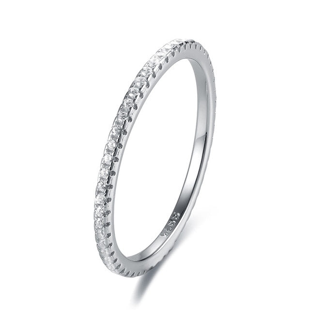 Peris Gems 10 / 6 Classic Stacked Diamond Solid Wedding Band Rings for Women 925 Silver Classic Stacked Diamond Solid Wedding Band Rings for Women SHEIN Amazon Temu