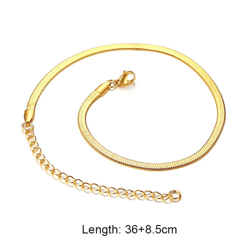 Peris Gems 10 Minimalist Gold Choker Necklaces for Women | Stainless-Steel Cuban Snake Necklaces for Women SHEIN Amazon Temu