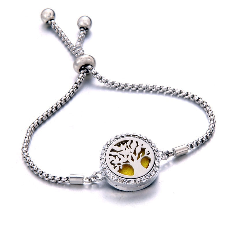 Peris Gems 10 Perfume Essential Diffuser Locket Bracelet | Adjustable Bangle Bracelets SHEIN Amazon Temu