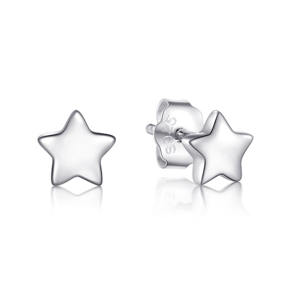 Peris Gems 10 Sterling Silver Small Hearts Stud Earrings for Women | Silver Gold Earrings for Women SHEIN Amazon Temu