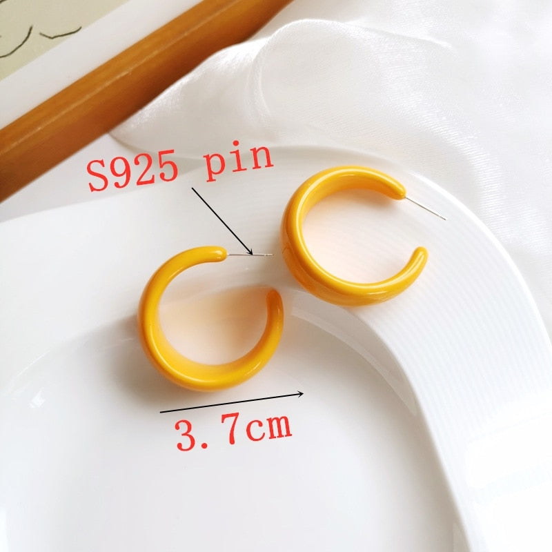 Peris Gems 10 Yellow Drop Earrings for Women | Fruit and Plants Creative Earrings for Women SHEIN Amazon Temu