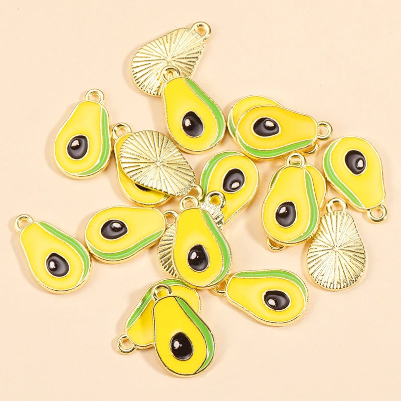 Peris Gems 10pcs 10Pcs Enamel Orange Charms for Earrings Pendants Necklaces Fruit Tangerine Charms Handmade DIY Jewelry Making Accessories SHEIN Amazon Temu