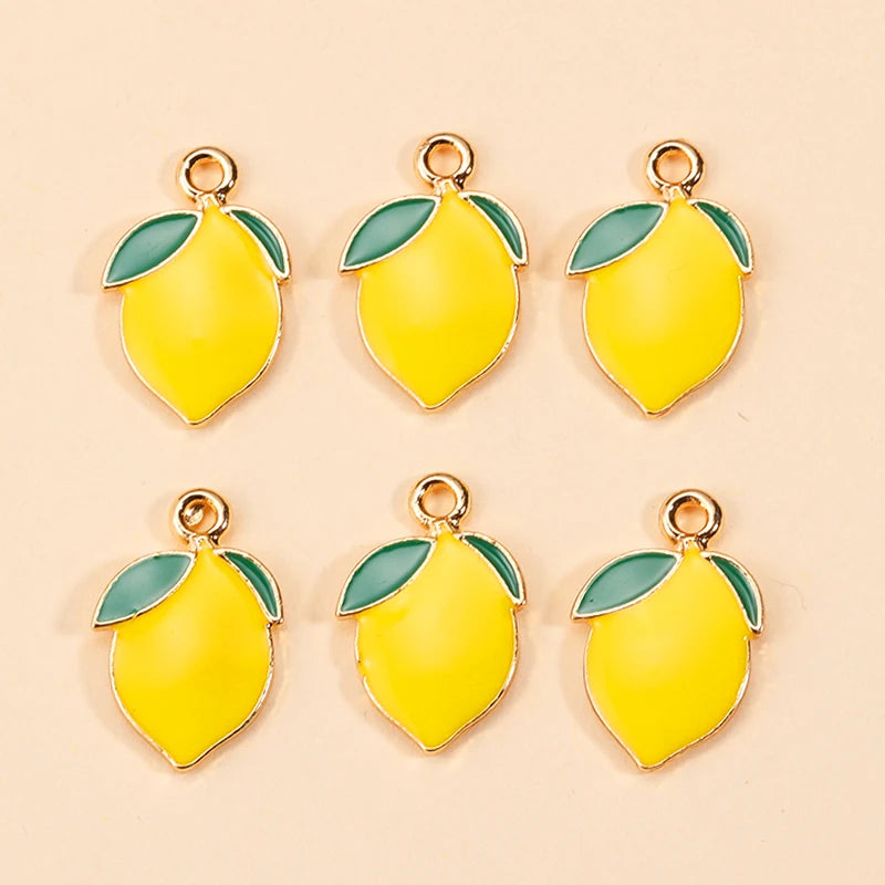 Peris Gems 10pcs 12 10Pcs Enamel Orange Charms for Earrings Pendants Necklaces Fruit Tangerine Charms Handmade DIY Jewelry Making Accessories SHEIN Amazon Temu