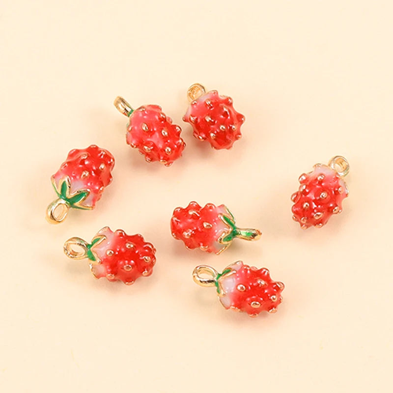 Peris Gems 10pcs 14 10Pcs Enamel Orange Charms for Earrings Pendants Necklaces Fruit Tangerine Charms Handmade DIY Jewelry Making Accessories SHEIN Amazon Temu