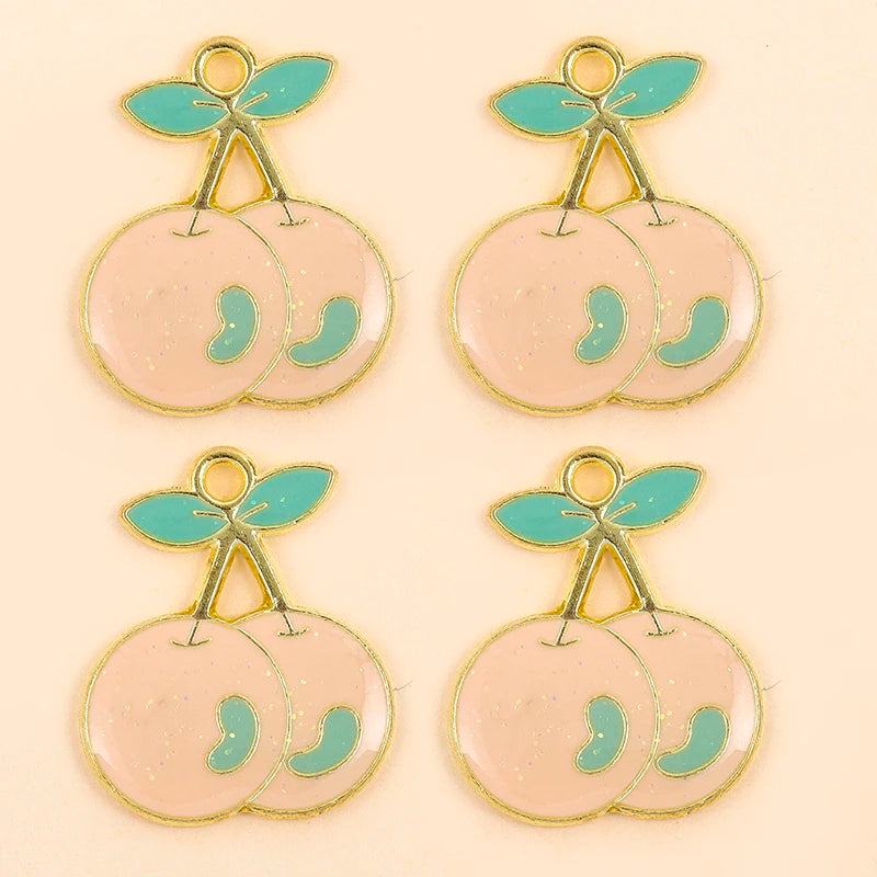Peris Gems 10pcs 19 10Pcs Enamel Orange Charms for Earrings Pendants Necklaces Fruit Tangerine Charms Handmade DIY Jewelry Making Accessories SHEIN Amazon Temu