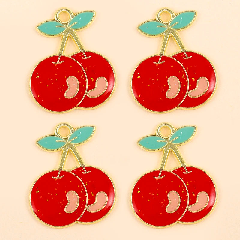 Peris Gems 10pcs 20 10Pcs Enamel Orange Charms for Earrings Pendants Necklaces Fruit Tangerine Charms Handmade DIY Jewelry Making Accessories SHEIN Amazon Temu