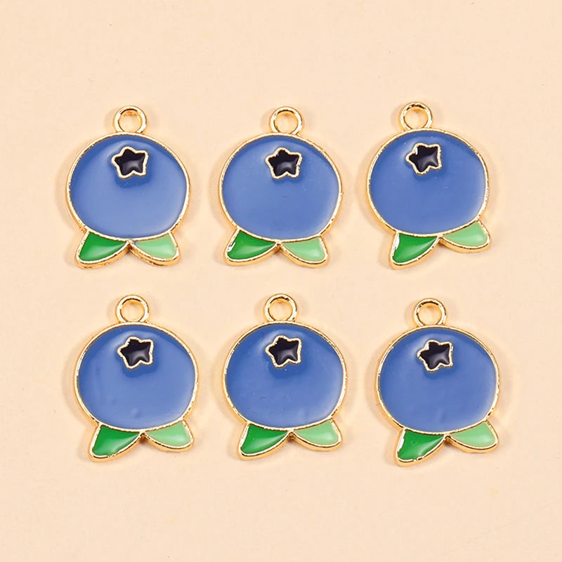 Peris Gems 10pcs 6 10Pcs Enamel Orange Charms for Earrings Pendants Necklaces Fruit Tangerine Charms Handmade DIY Jewelry Making Accessories SHEIN Amazon Temu