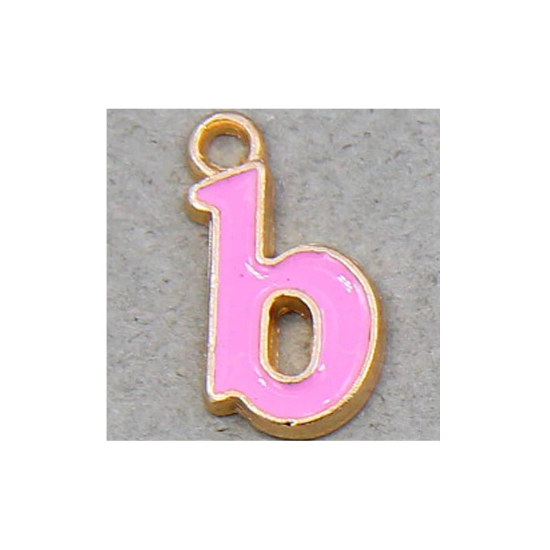 Peris Gems 10pcs B 10pcs 10mm English Alphabet Pendant Enamel Charms Initial Letter Pendants For Jewelry Making Handmade DIY Bracelet Earrings SHEIN Amazon Temu