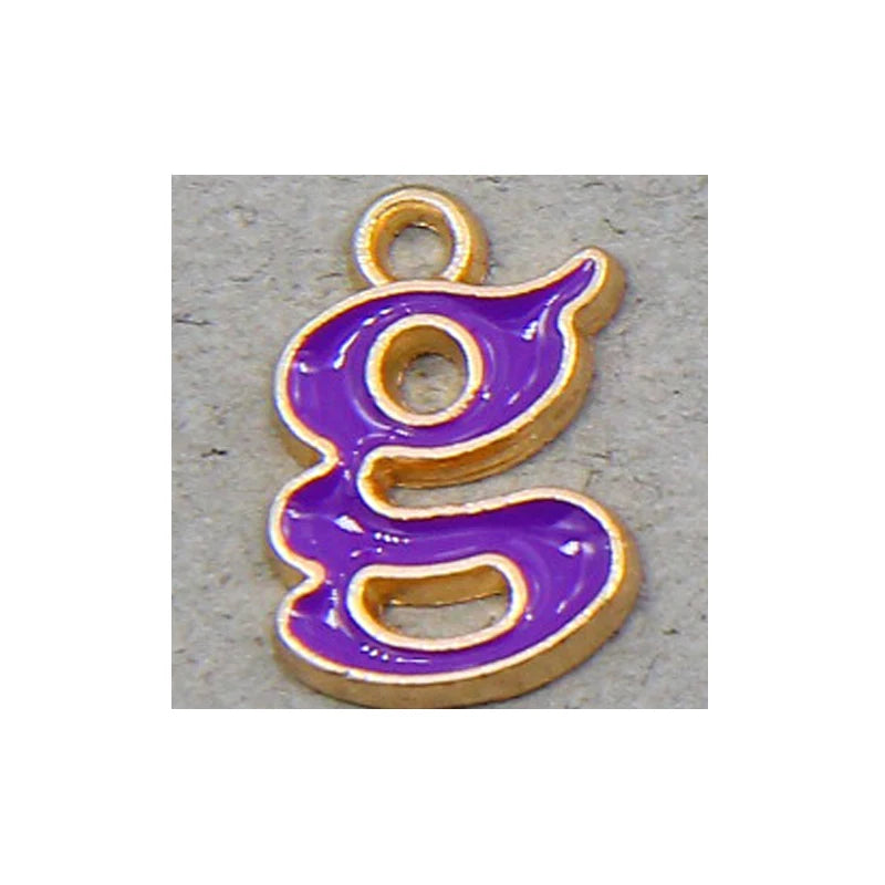 Peris Gems 10pcs G 10pcs 10mm English Alphabet Pendant Enamel Charms Initial Letter Pendants For Jewelry Making Handmade DIY Bracelet Earrings SHEIN Amazon Temu