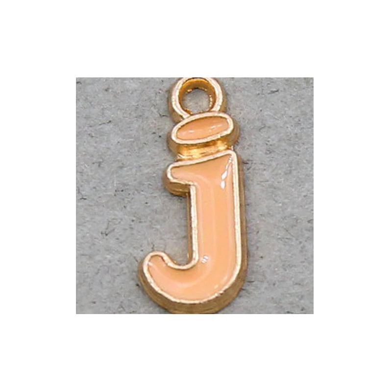 Peris Gems 10pcs J 10pcs 10mm English Alphabet Pendant Enamel Charms Initial Letter Pendants For Jewelry Making Handmade DIY Bracelet Earrings SHEIN Amazon Temu