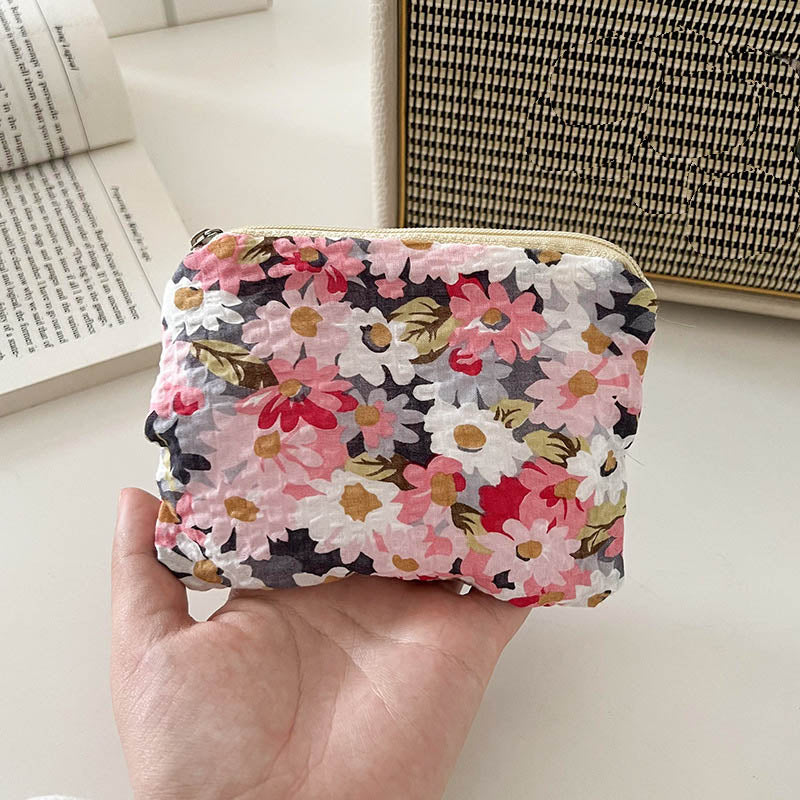 Peris Gems 11 Floral Canvas Small Zipper Coin Purse for Women | Lipstick Bags Floral Canvas Small Zipper Coin Purse for Women SHEIN Amazon Temu