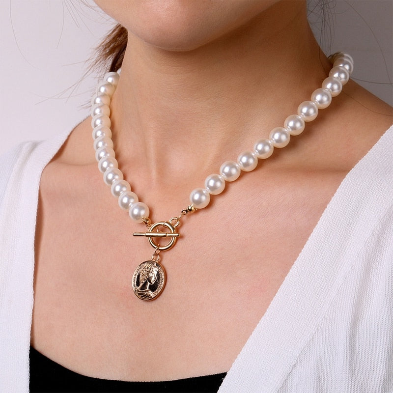Peris Gems 11 Gold Coin Pendant Necklaces for Women | Multilayered Cuban Link Necklace SHEIN Amazon Temu