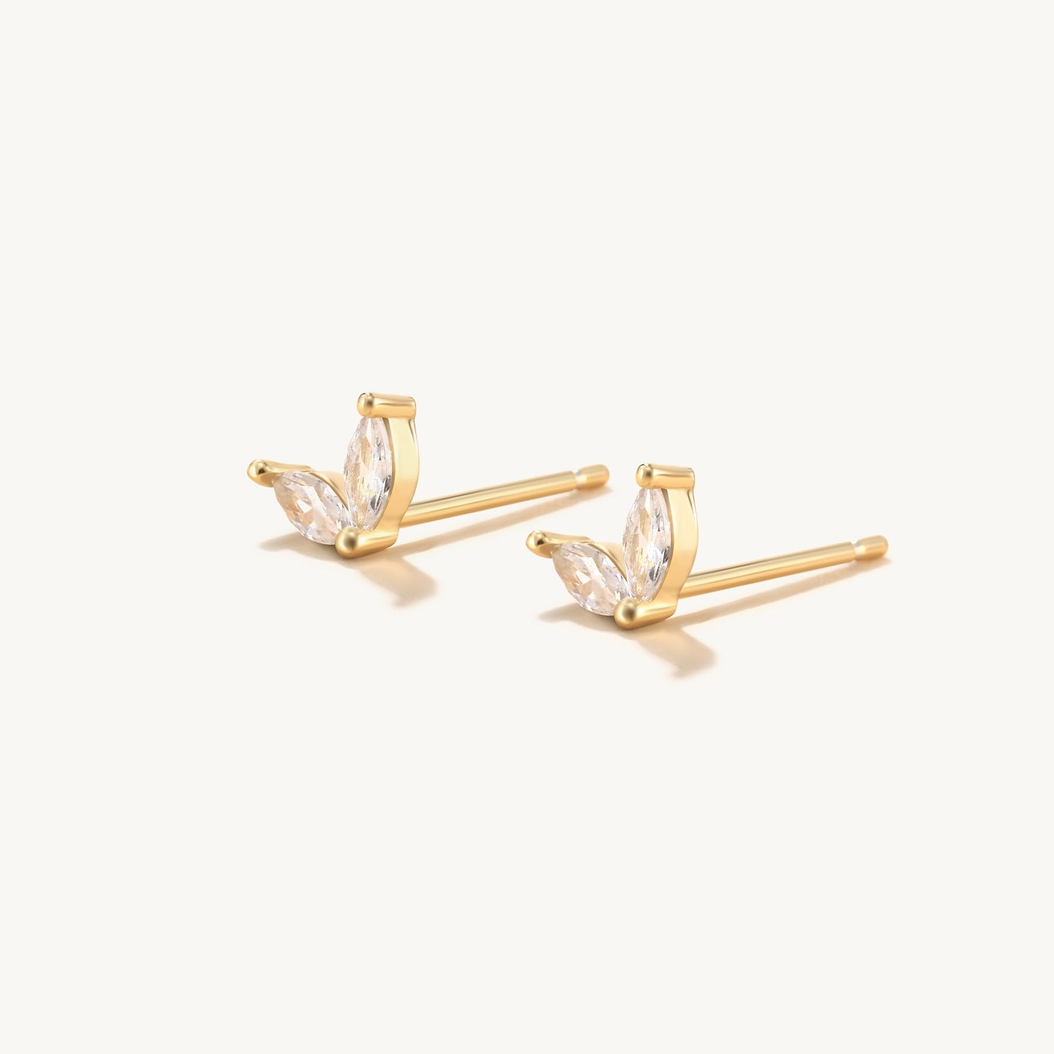 Peris Gems 11 Gold Diamond Stud Turquoise Hoop Earrings for Women | Sterling Silver Gold Earrings SHEIN Amazon Temu