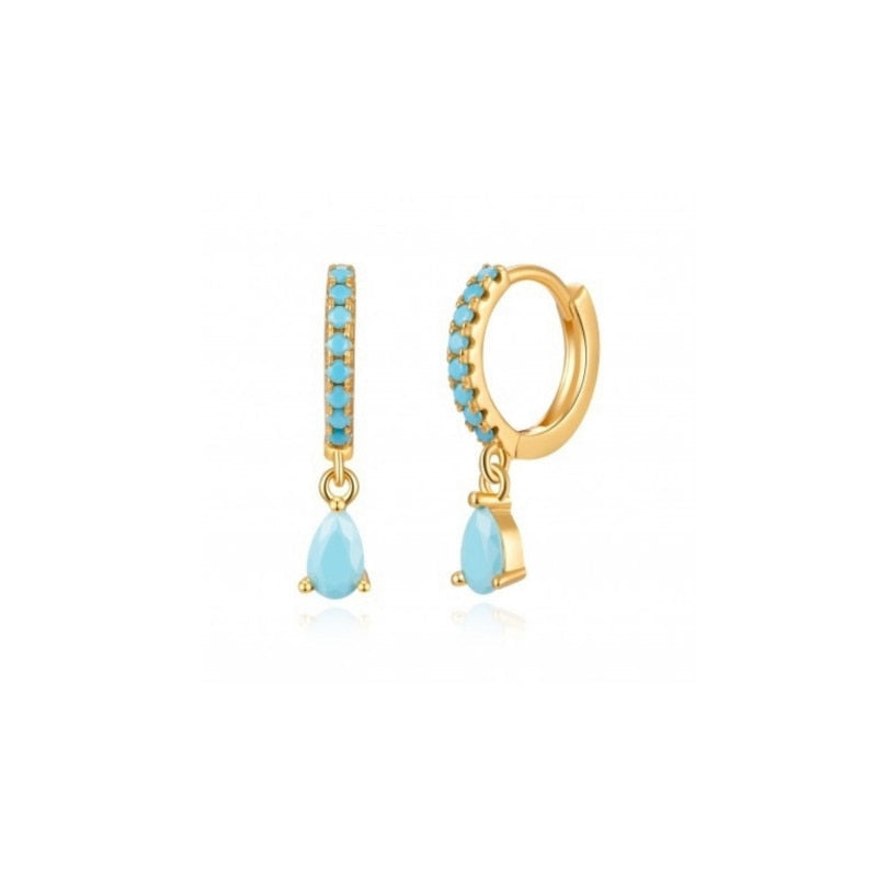 Peris Gems 11 Gold Hoop Diamond Earrings for Women | Round Gold Silver Luxury Earrings for Women SHEIN Amazon Temu