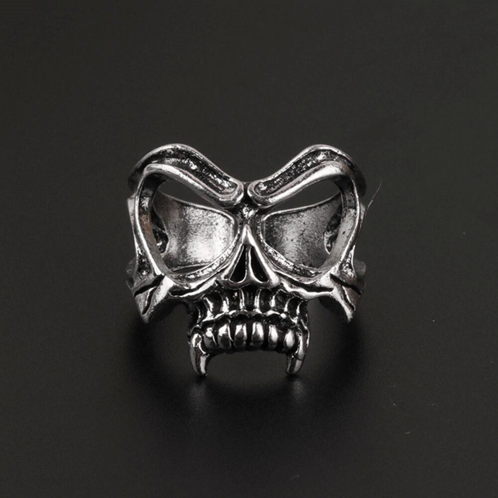 Peris Gems 11 Punk Skull Hannya Mask Rings | Open Rings SHEIN Amazon Temu