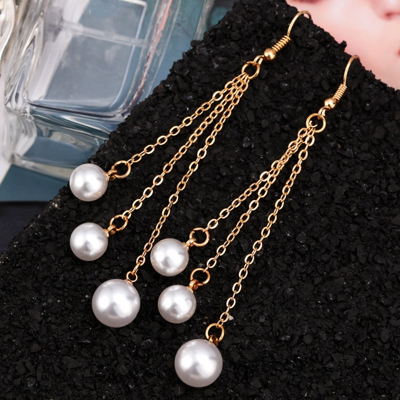 Peris Gems 12 Geometric Gold Pearl Stud Earrings for Women | Gold Bohemian Wedding Earrings Geometric Gold Pearl Stud Earrings for Women SHEIN Amazon Temu