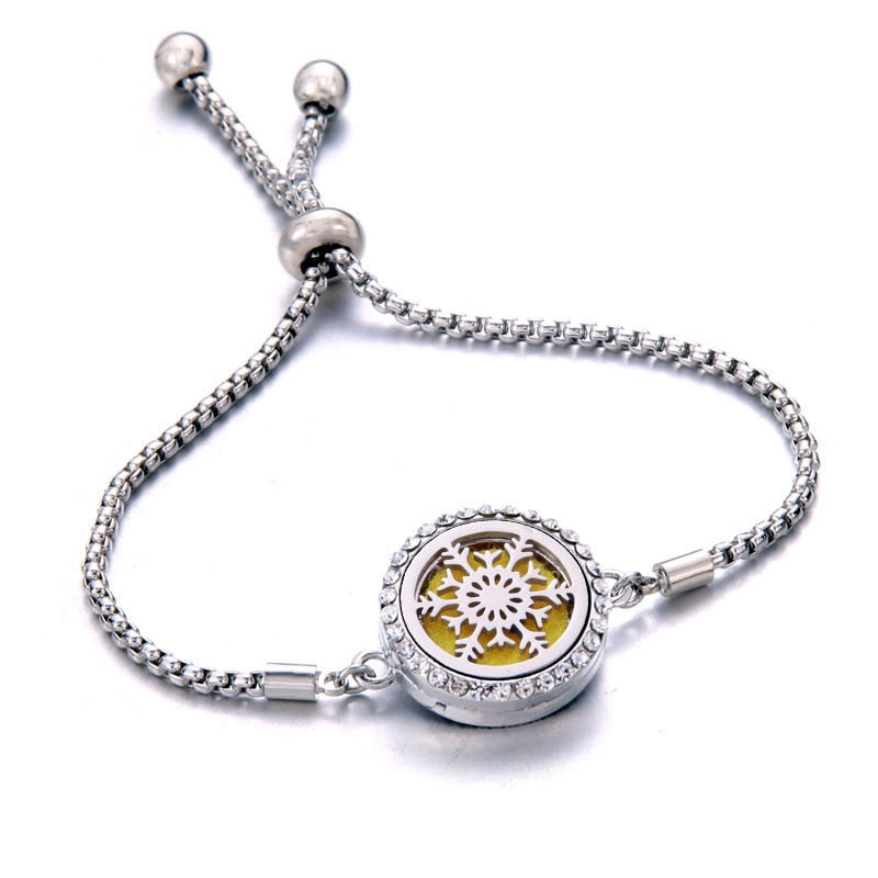 Peris Gems 12 Perfume Essential Diffuser Locket Bracelet | Adjustable Bangle Bracelets SHEIN Amazon Temu