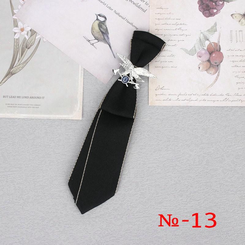 Peris Gems 13 Hand Made Black Ribbon Rhinestone Crystal Neckties - Unisex SHEIN Amazon Temu