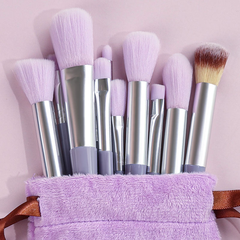 Peris Gems 13Pcs-Velvet bag 2 Makeup Brushes Set | 13PC Eye Shadow Foundation Brushes SHEIN Amazon Temu