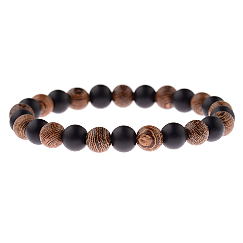 Peris Gems 14 Natural Wood Cross Beads Bracelet Unisex | Wooden Prayer Beads Bracelet SHEIN Amazon Temu