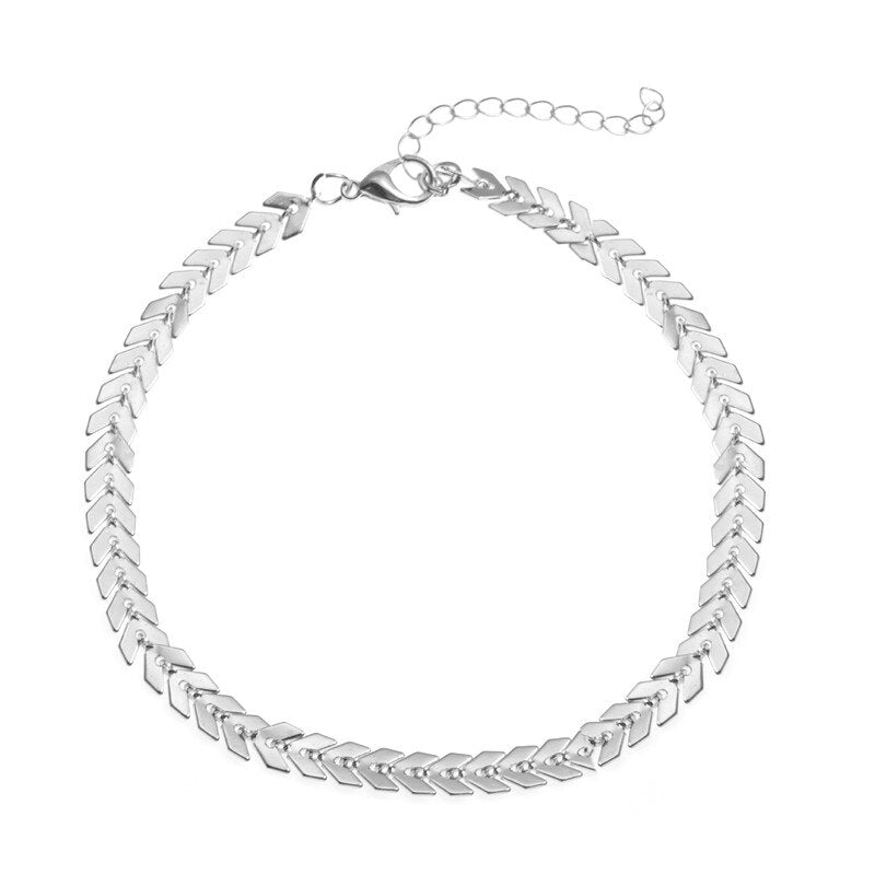 Peris Gems 15 Leaf Chain Anklet for Women | Gold Boho Anklets SHEIN Amazon Temu