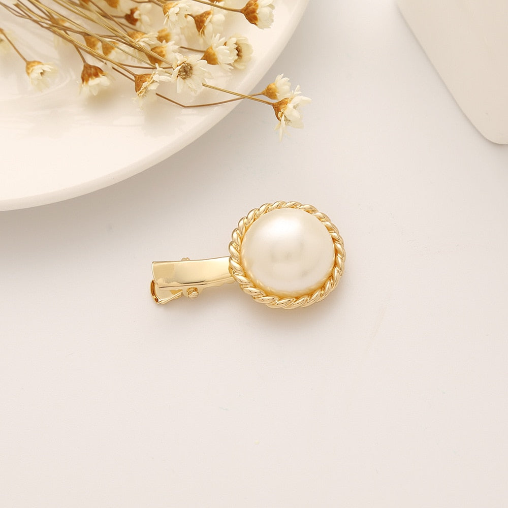 Peris Gems 16-hair clip Gold Pearl Elastic Rope Hair Ties for Women SHEIN Amazon Temu