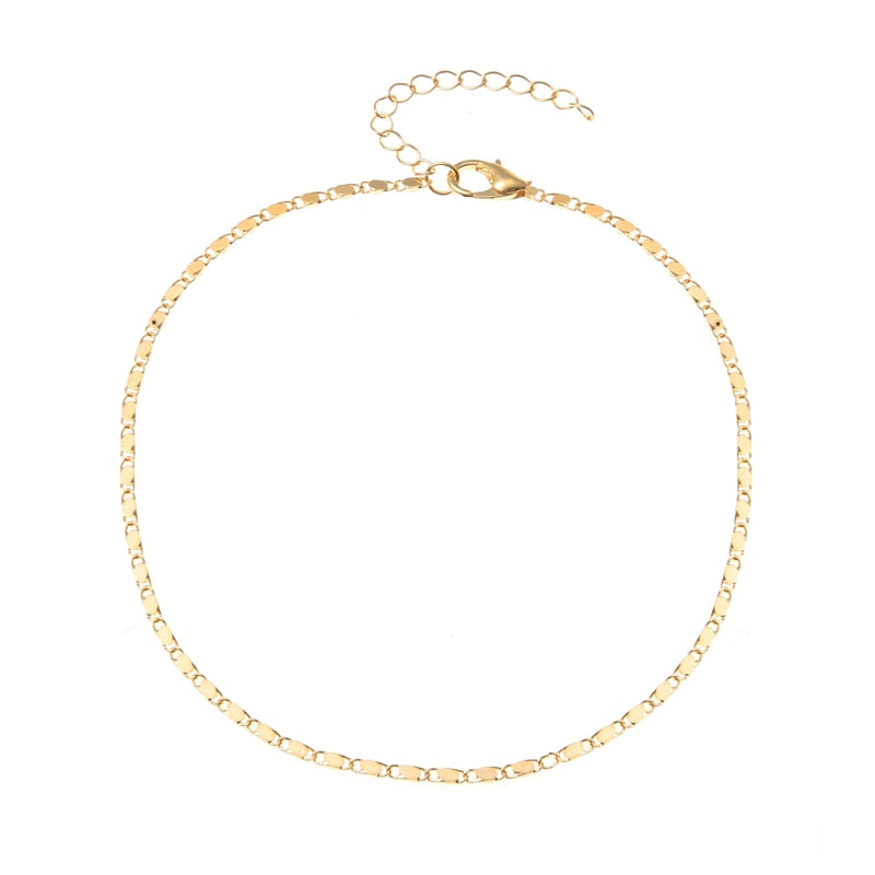 Peris Gems 16 Leaf Chain Anklet for Women | Gold Boho Anklets SHEIN Amazon Temu