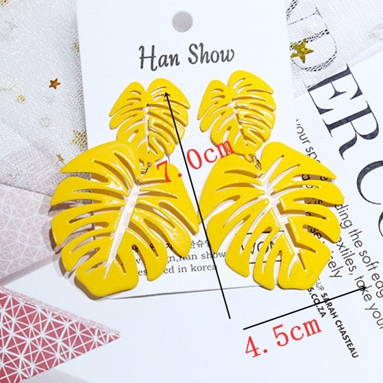 Peris Gems 16 Yellow Drop Earrings for Women | Fruit and Plants Creative Earrings for Women SHEIN Amazon Temu
