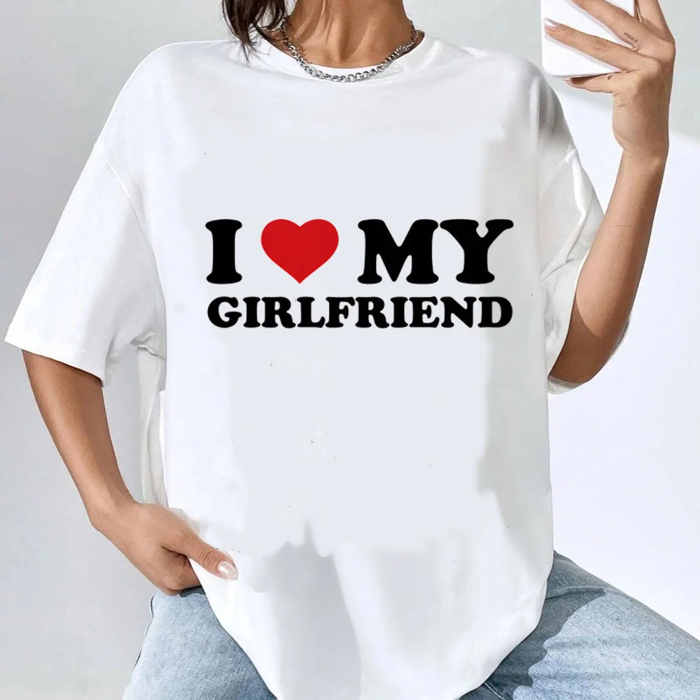 Peris Gems 18038 / XXL i Love My Boyfriend i Love My Girlfriend t-shirt girl Y2k Grunge Retro Psychedelic anime graphic tshirt 80s women Y2k Pastel i Love My Boyfriend i Love My Girlfriend t-shirt girl Y2k Grunge Retro Psychedelic anime graphic tshirt 80s women Y2k Pastel SHEIN Amazon Temu