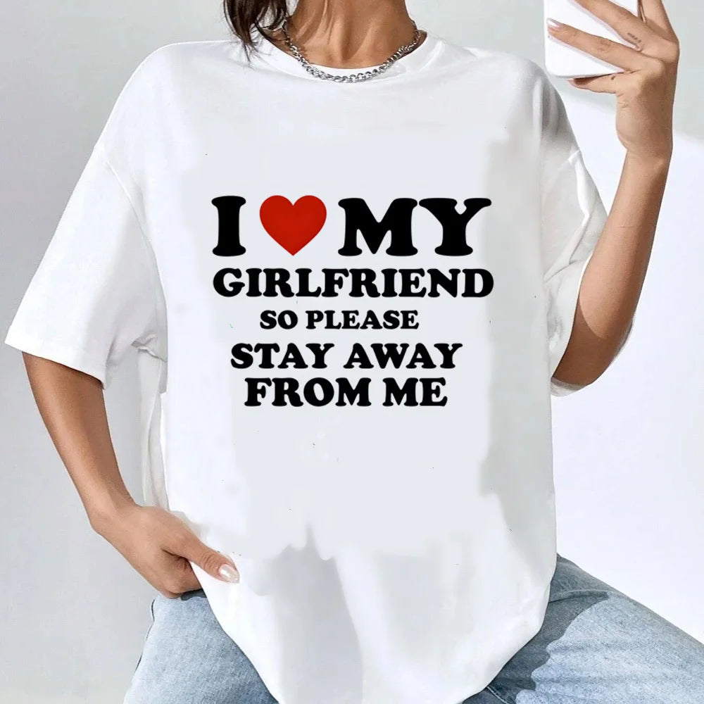 Peris Gems 18040 / XXL i Love My Boyfriend i Love My Girlfriend t-shirt girl Y2k Grunge Retro Psychedelic anime graphic tshirt 80s women Y2k Pastel i Love My Boyfriend i Love My Girlfriend t-shirt girl Y2k Grunge Retro Psychedelic anime graphic tshirt 80s women Y2k Pastel SHEIN Amazon Temu
