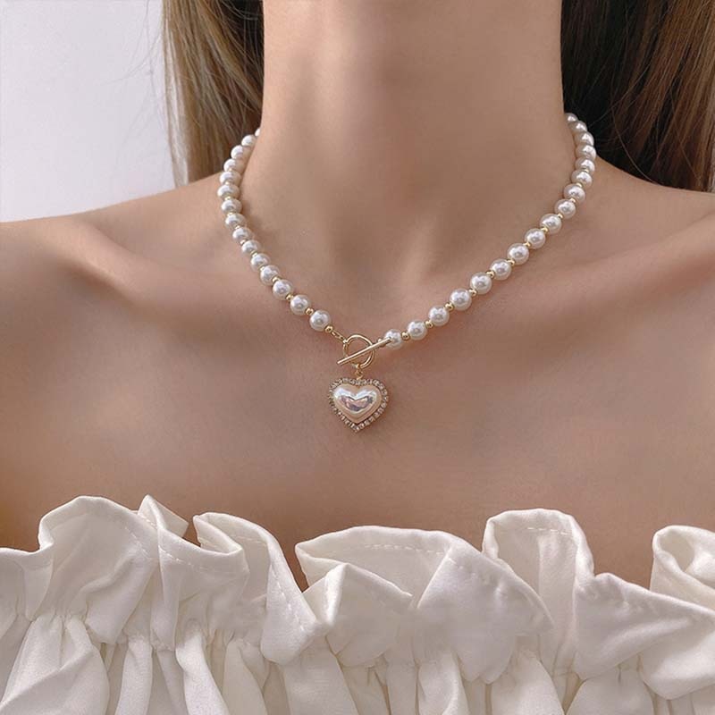 Peris Gems 19 Dainty Pearl Flower Choker Necklace for Women | Gold Pearl Necklaces Dainty Pearl Flower Choker Necklace for Women Gold Necklaces SHEIN Amazon Temu