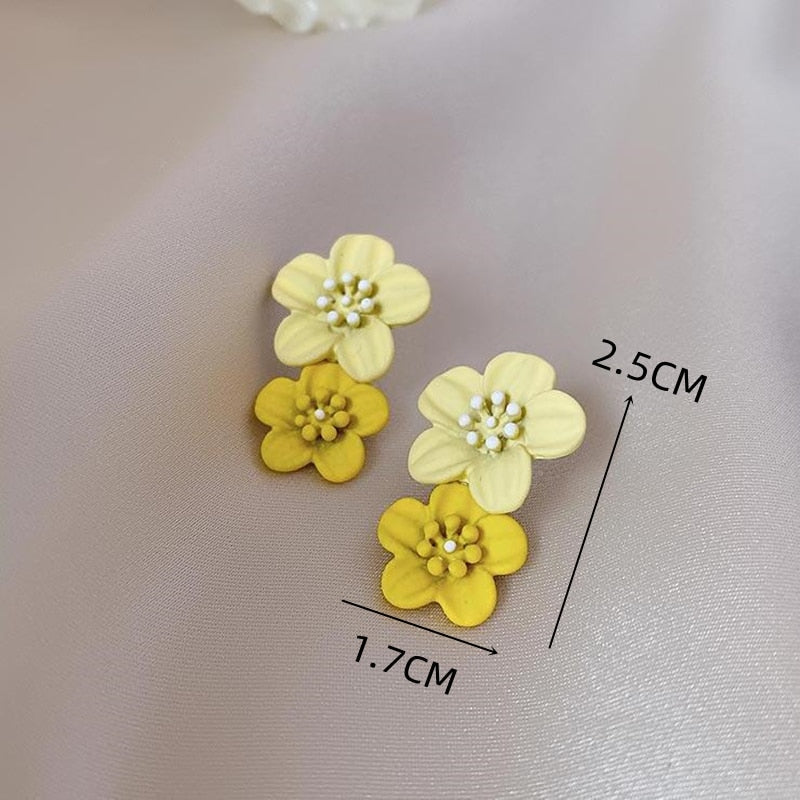 Peris Gems 19 Yellow Drop Earrings for Women | Fruit and Plants Creative Earrings for Women SHEIN Amazon Temu
