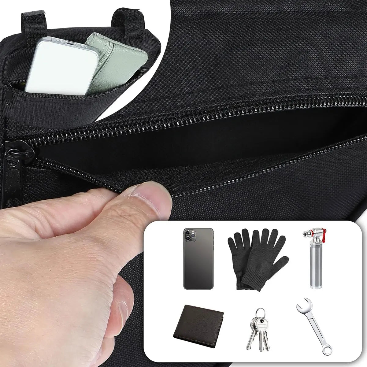 Peris Gems 1pc Triangle Bicycle Front Beam Tool Pack Mountain Bike Saddle Bag Top Tube Horizontal Bar Bag Bicycle Accessories 1pc Triangle Bicycle Front Beam Tool Pack Mountain Bike Saddle Bag Top Tube Horizontal Bar Bag Bicycle Accessories SHEIN Amazon Temu