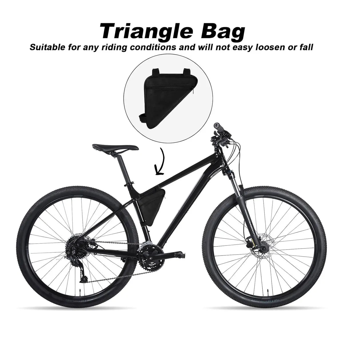 Peris Gems 1pc Triangle Bicycle Front Beam Tool Pack Mountain Bike Saddle Bag Top Tube Horizontal Bar Bag Bicycle Accessories 1pc Triangle Bicycle Front Beam Tool Pack Mountain Bike Saddle Bag Top Tube Horizontal Bar Bag Bicycle Accessories SHEIN Amazon Temu