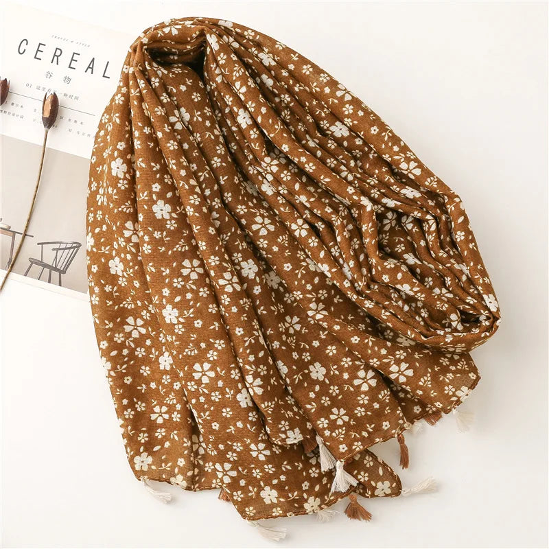 Peris Gems 2 2025 Luxury brand scarf woman Korean fashion long beige coffee print neck scarves woman hijabs elegant womens shawl 2025 Luxury brand scarf woman Korean fashion long beige coffee print neck scarves woman hijabs elegant womens shawl SHEIN Amazon Temu