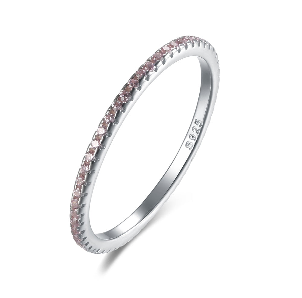 Peris Gems 2 / 5 Classic Stacked Diamond Solid Wedding Band Rings for Women 925 Silver Classic Stacked Diamond Solid Wedding Band Rings for Women SHEIN Amazon Temu