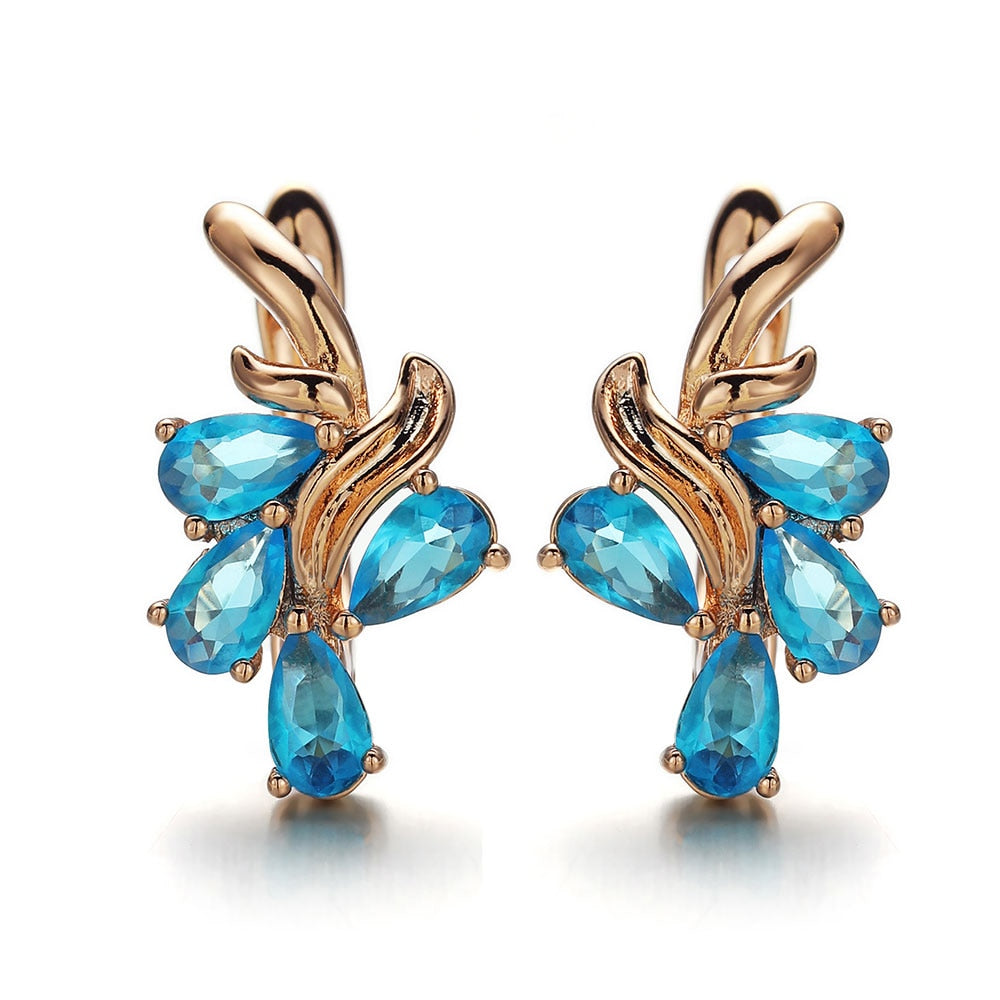 Peris Gems 2 Diamond Flower Stud Earrings for Women | Gold Diamond Stud Earrings SHEIN Amazon Temu