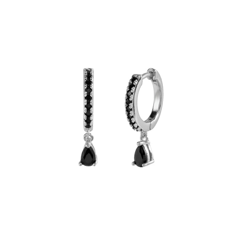 Peris Gems 2 Gold Hoop Diamond Earrings for Women | Round Gold Silver Luxury Earrings for Women SHEIN Amazon Temu