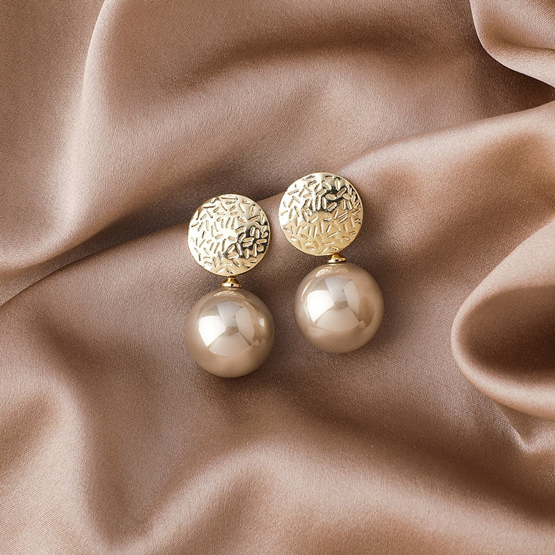 Peris Gems 2 Honeybee Pearl Earrings for Women | Gold Stud Earrings SHEIN Amazon Temu