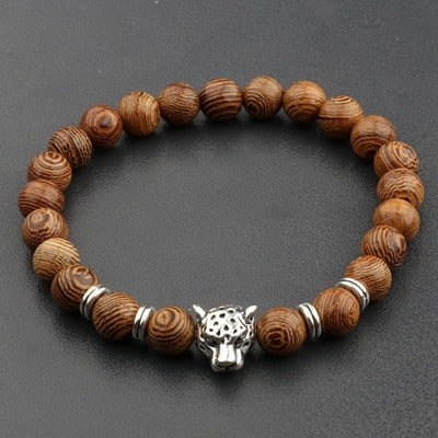Peris Gems 2 Natural Wood Cross Beads Bracelet Unisex | Wooden Prayer Beads Bracelet SHEIN Amazon Temu